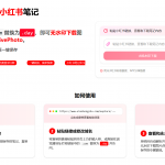 轻松下载保存小红书笔记-专业的小红书笔记保存和图片下载工具-星火职栈